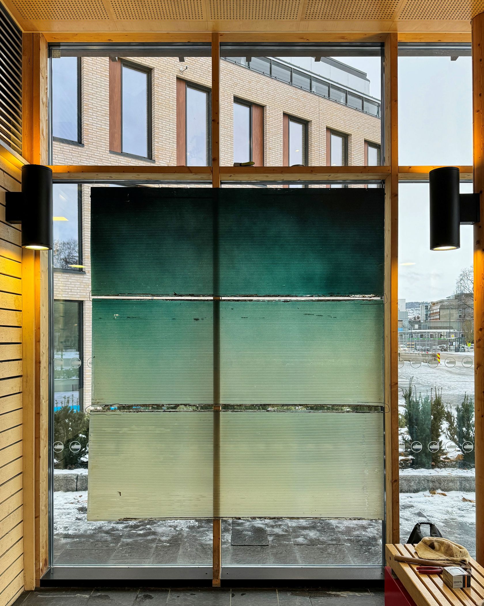Kunstverk på Gjøvik stasjon