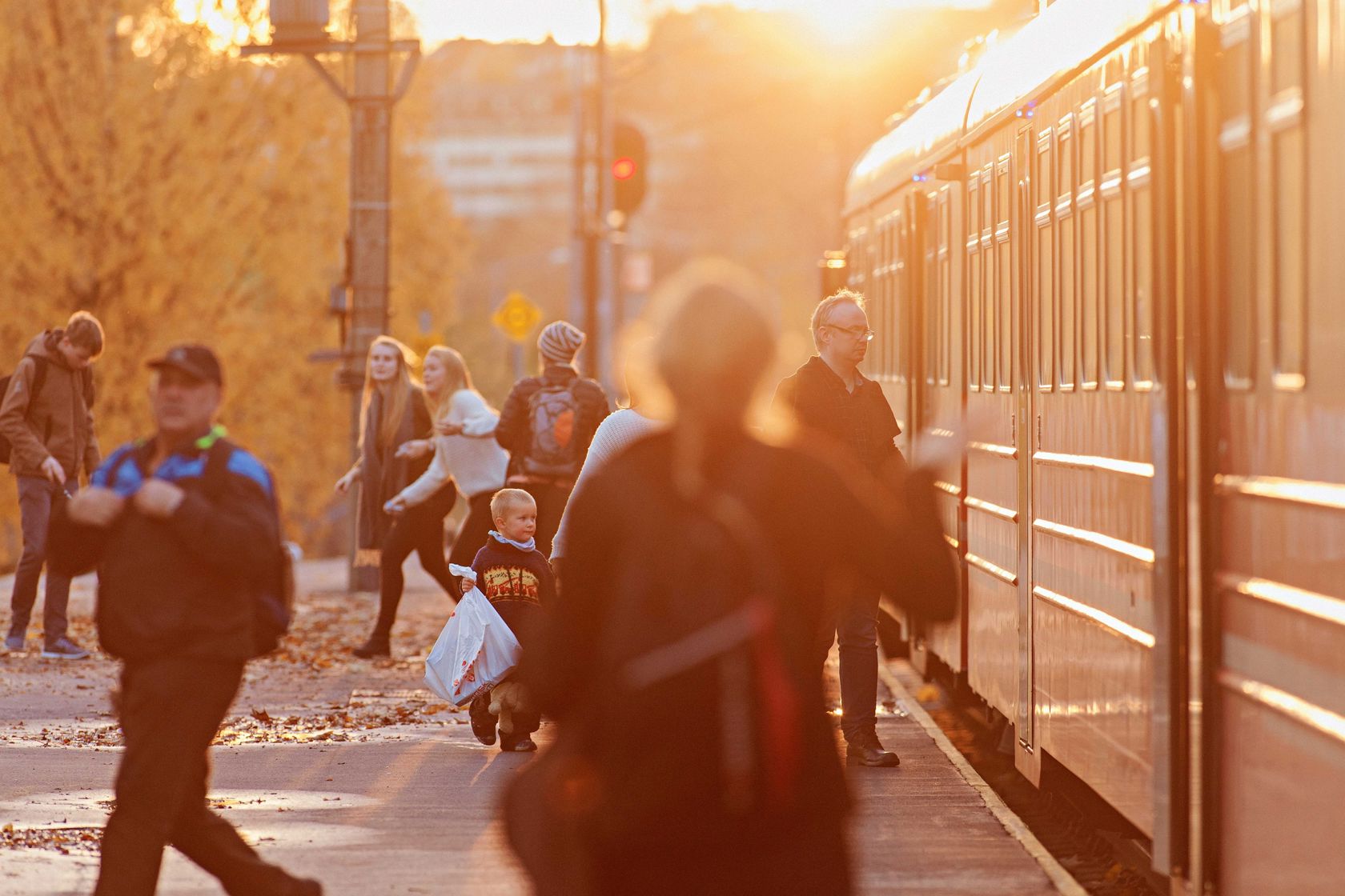 Kjelsås train station October 2014